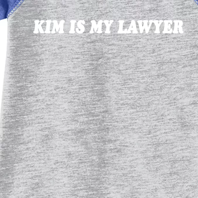 Kim Is My Lawyer Social Criminal Justice Reform Gift Infant Baby Jersey Bodysuit