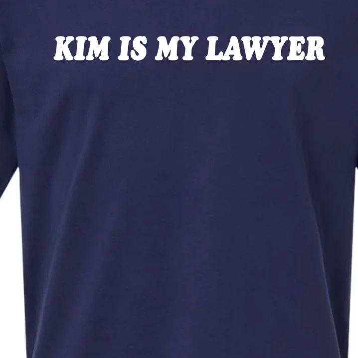 Kim Is My Lawyer Social Criminal Justice Reform Gift Sueded Cloud Jersey T-Shirt