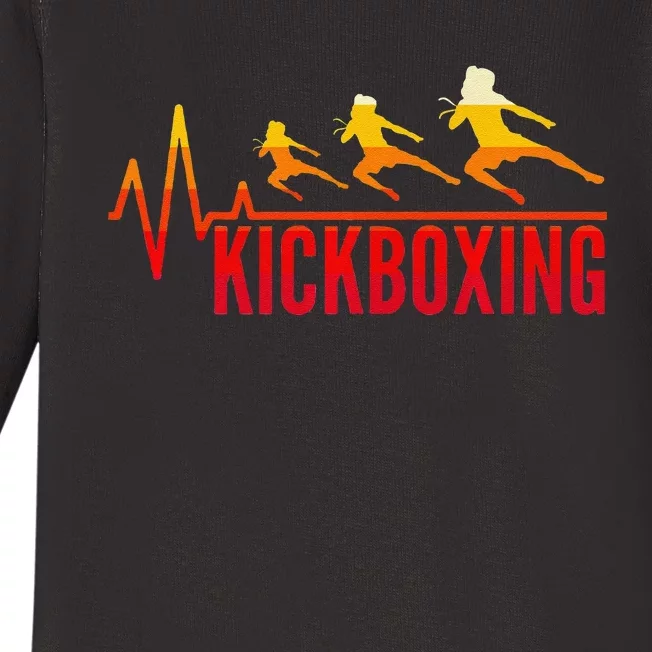 Kickboxing Is My Favorite Season For Kickboxer Baby Long Sleeve Bodysuit