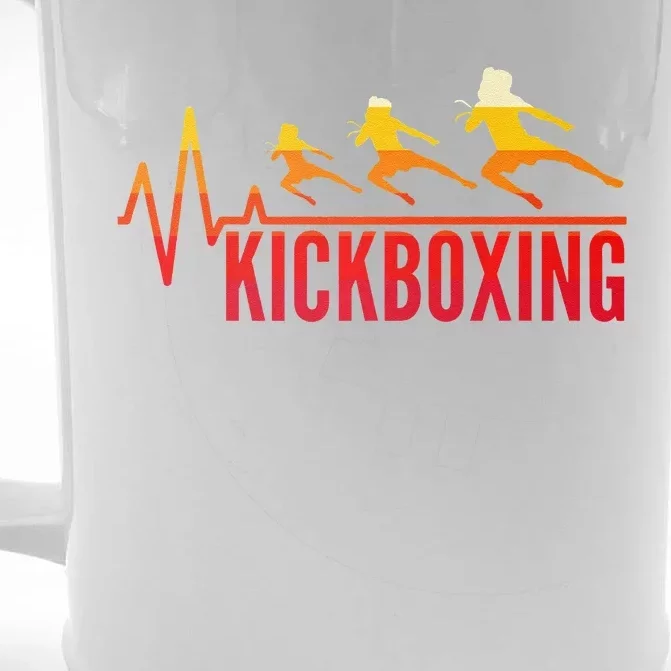 Kickboxing Is My Favorite Season For Kickboxer Front & Back Beer Stein