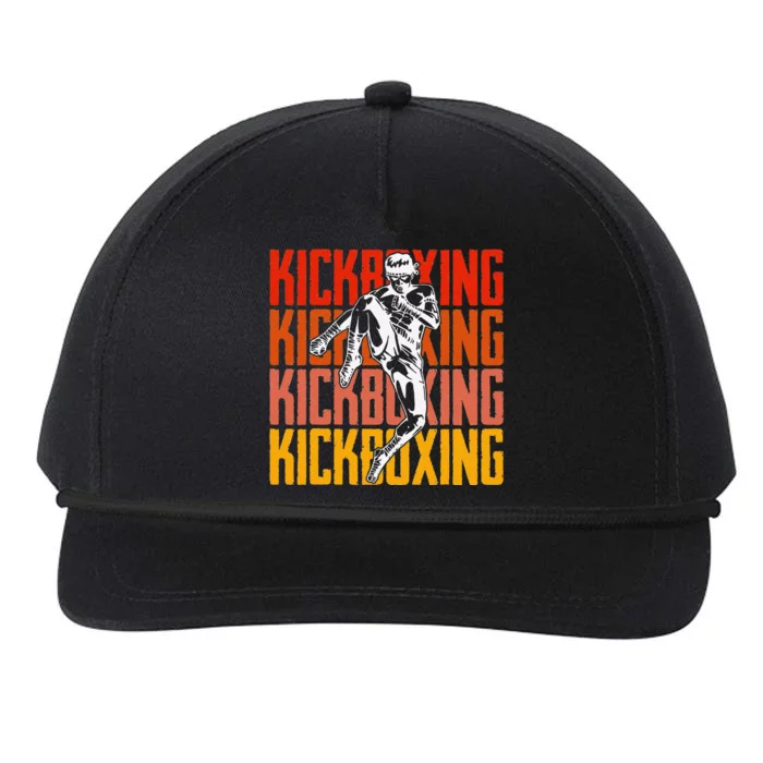 Kickboxing Is My Favorite Season For Kickboxer Snapback Five-Panel Rope Hat