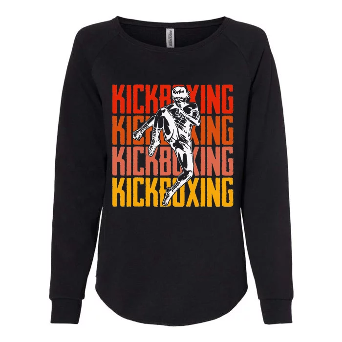 Kickboxing Is My Favorite Season For Kickboxer Womens California Wash Sweatshirt