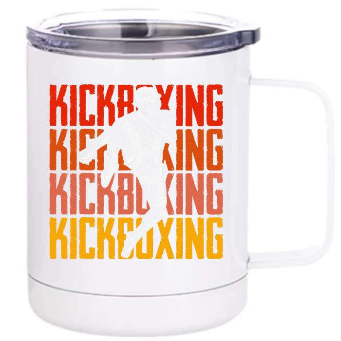 Kickboxing Is My Favorite Season For Kickboxer Front & Back 12oz Stainless Steel Tumbler Cup