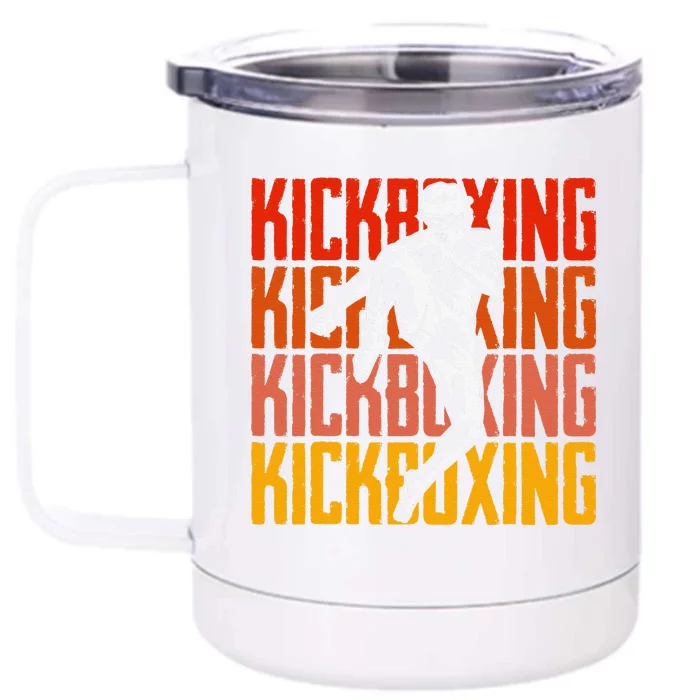 Kickboxing Is My Favorite Season For Kickboxer Front & Back 12oz Stainless Steel Tumbler Cup