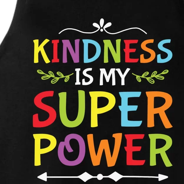 Kindness Is My Superpower Day School Ladies Tri-Blend Wicking Tank