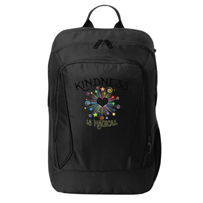 KINDNESS Is Magical Motivational Positive Message City Backpack