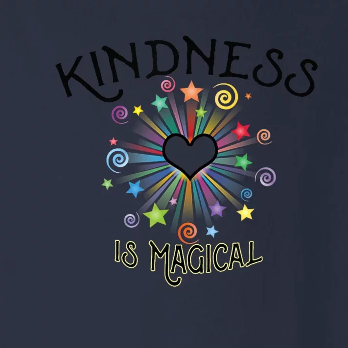 KINDNESS Is Magical Motivational Positive Message Toddler Long Sleeve Shirt