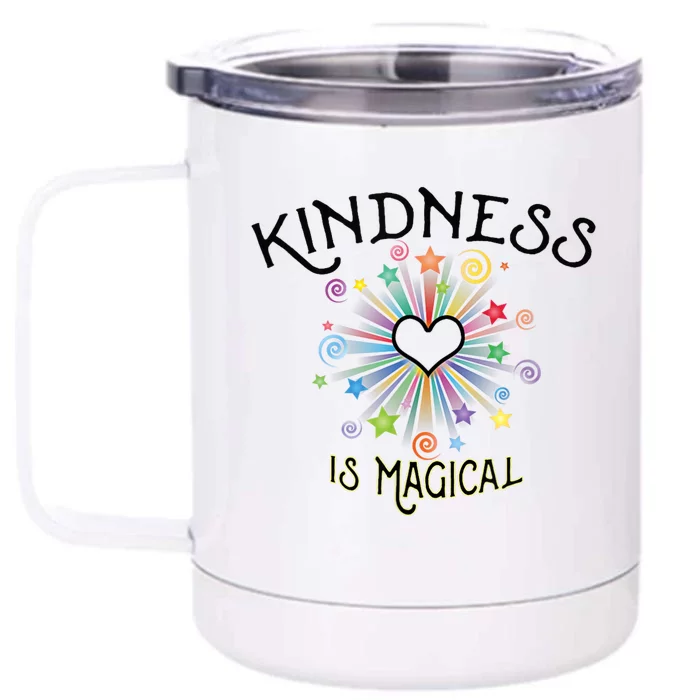 KINDNESS Is Magical Motivational Positive Message Front & Back 12oz Stainless Steel Tumbler Cup