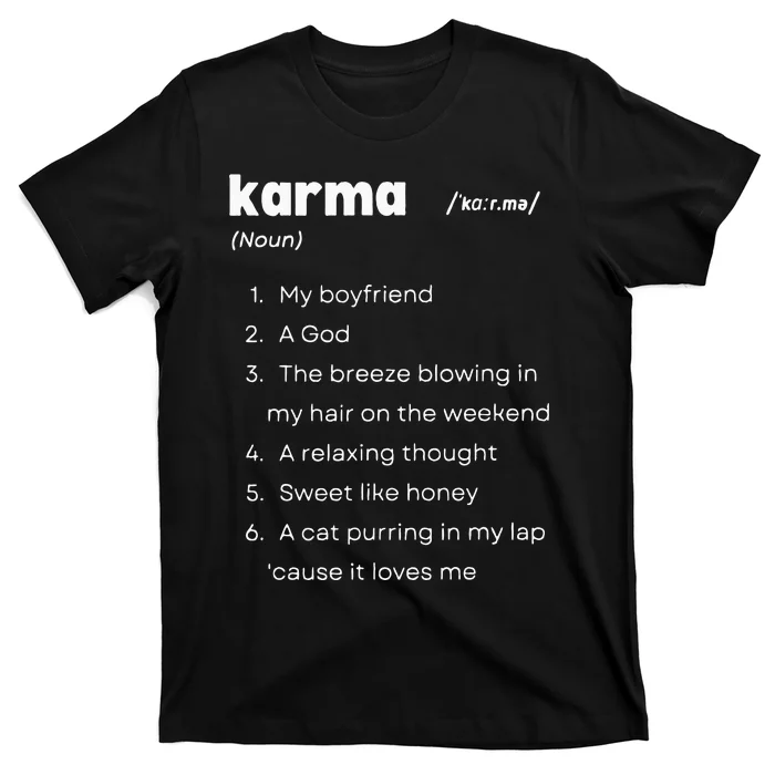 Karma Is My Friend Vintage Inspired T-Shirt