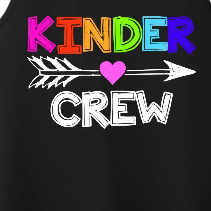 Kinder Crew Kindergarten Teacher Performance Tank