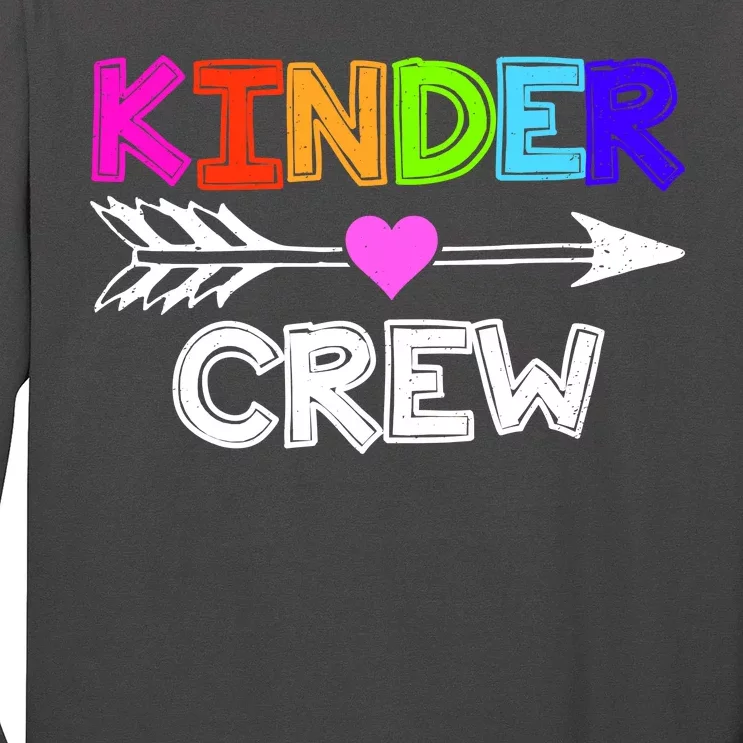 Kinder Crew Kindergarten Teacher Long Sleeve Shirt