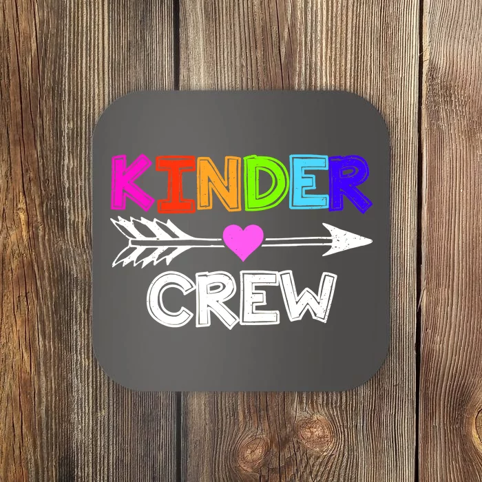 Kinder Crew Kindergarten Teacher Coaster