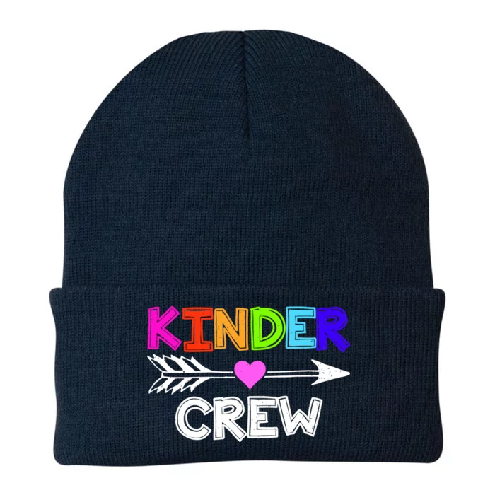 Kinder Crew Kindergarten Teacher Knit Cap Winter Beanie