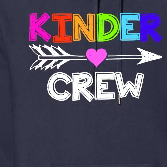 Kinder Crew Kindergarten Teacher Premium Hoodie