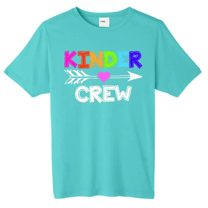 Kinder Crew Kindergarten Teacher ChromaSoft Performance T-Shirt