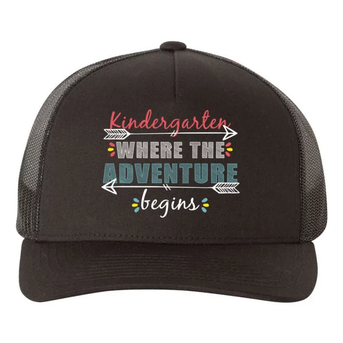 Kindergarten Back To School Adventure Yupoong Adult 5-Panel Trucker Hat