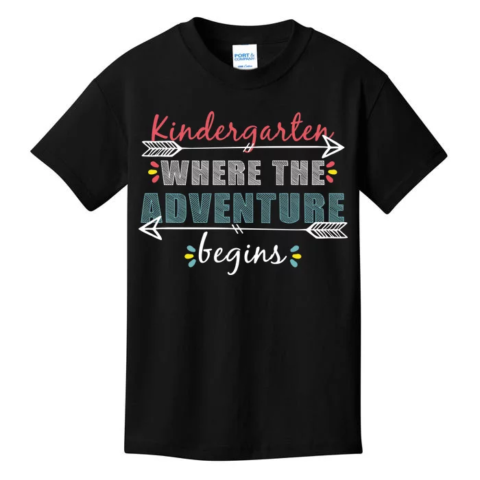 Kindergarten Back To School Adventure Kids T-Shirt