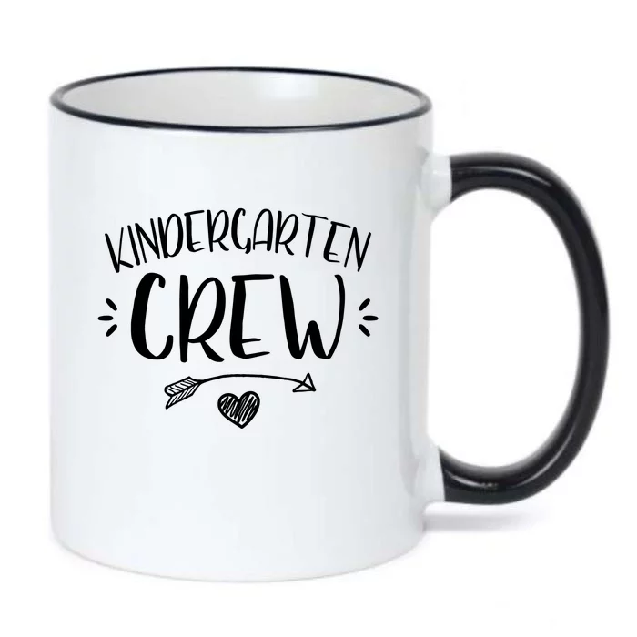 Kindergarten Crew Black Color Changing Mug