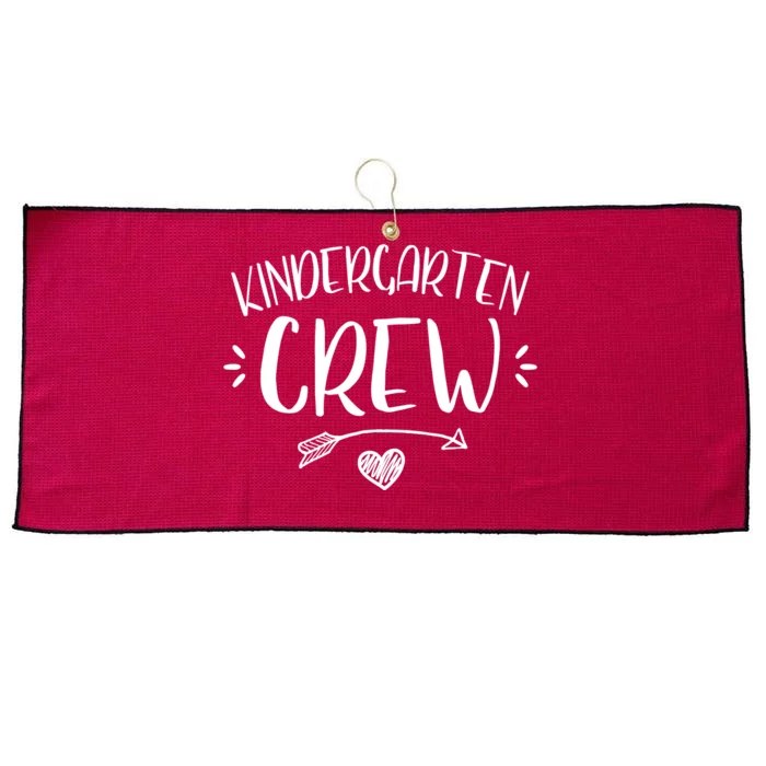 Kindergarten Crew Large Microfiber Waffle Golf Towel