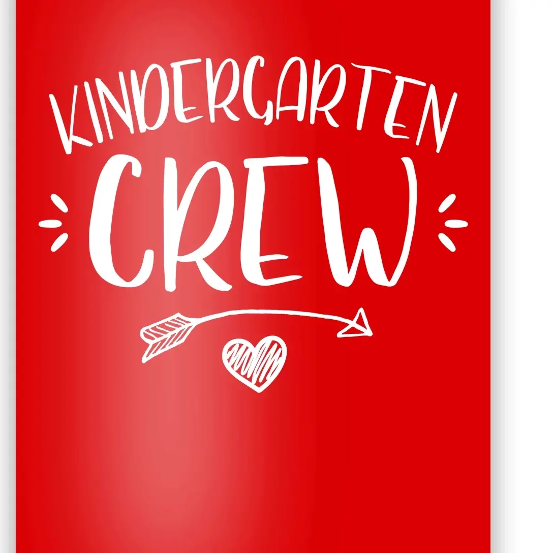 Kindergarten Crew Poster