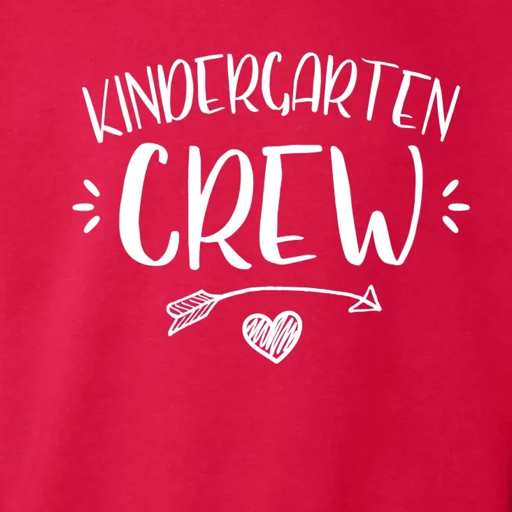 Kindergarten Crew Toddler Hoodie