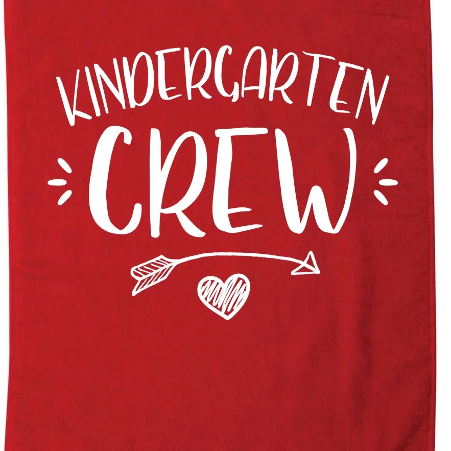 Kindergarten Crew Platinum Collection Golf Towel