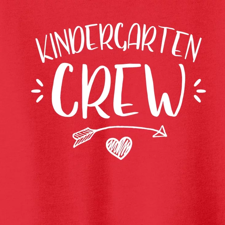 Kindergarten Crew Toddler T-Shirt