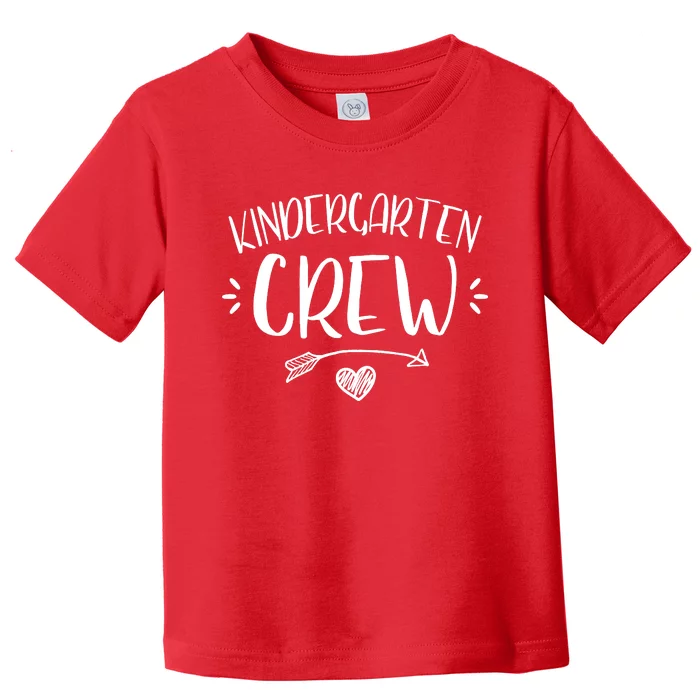 Kindergarten Crew Toddler T-Shirt