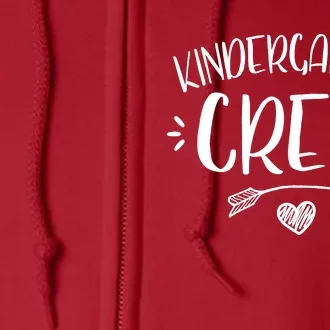 Kindergarten Crew Full Zip Hoodie