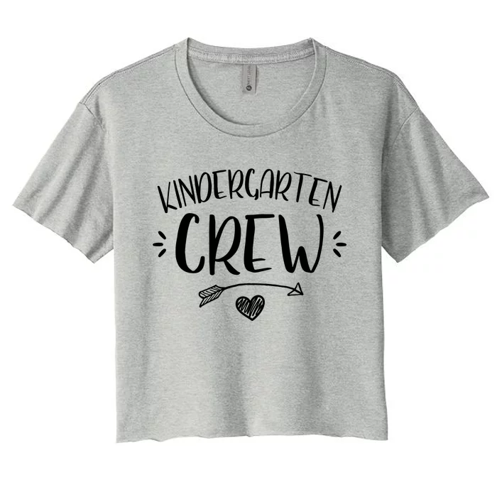 Kindergarten Crew Women's Crop Top Tee