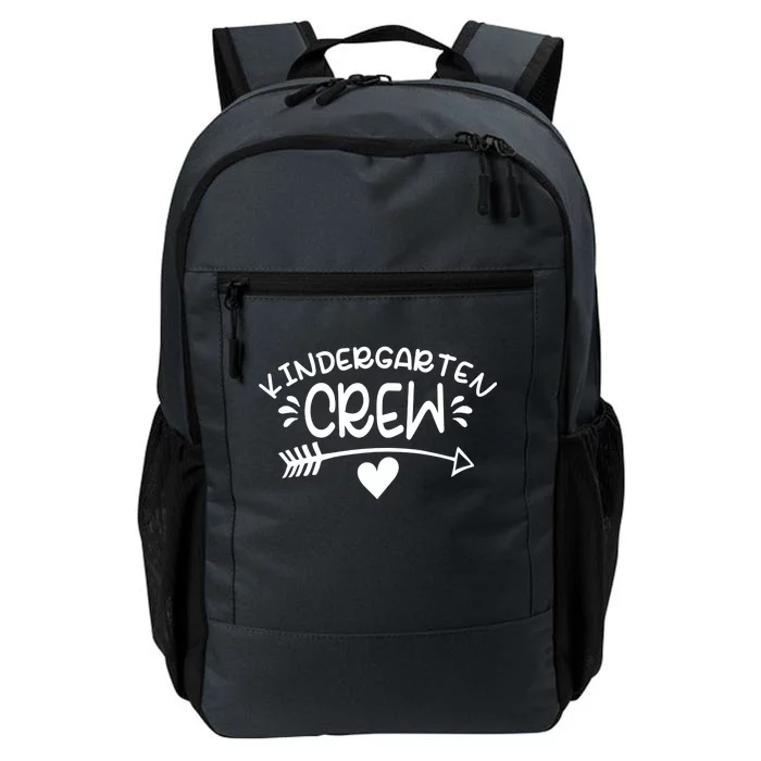 Kindergarten Crew Arrow Hear Simple Logo Daily Commute Backpack