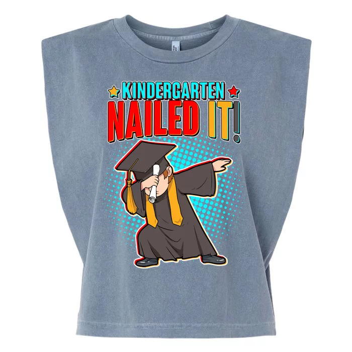 Kindergarten Graduate Nailed It Garment-Dyed Women's Muscle Tee