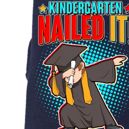 Kindergarten Graduate Nailed It Doggie 3-End Fleece Hoodie