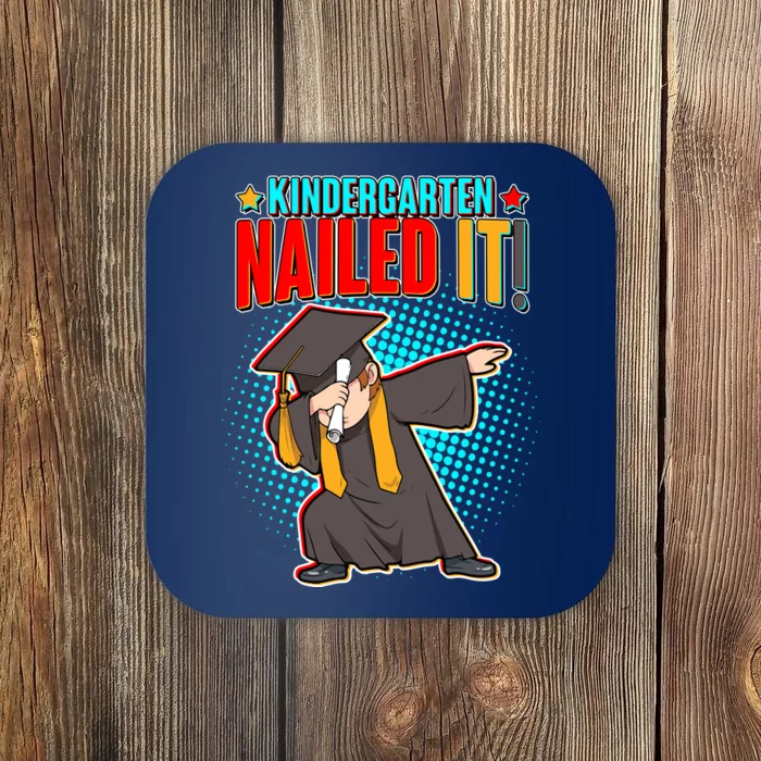 Kindergarten Graduate Nailed It Coaster