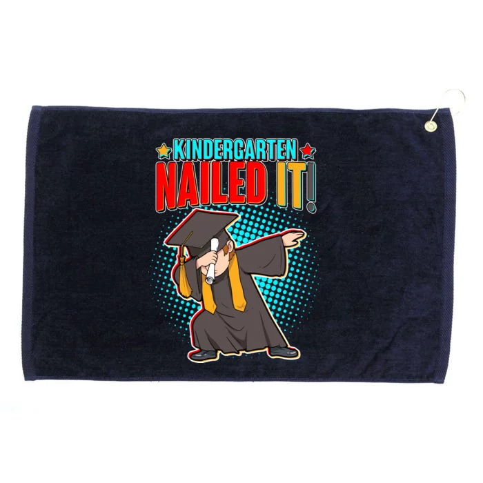 Kindergarten Graduate Nailed It Grommeted Golf Towel