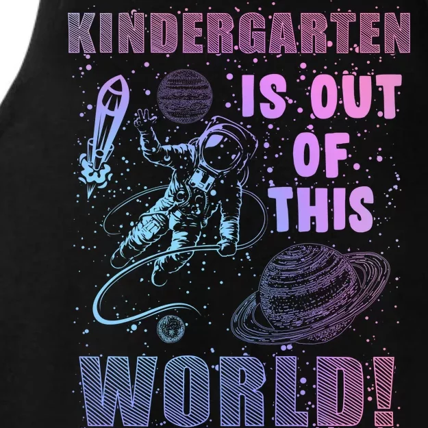 Kindergarten Is Out Of This World Ladies Tri-Blend Wicking Tank