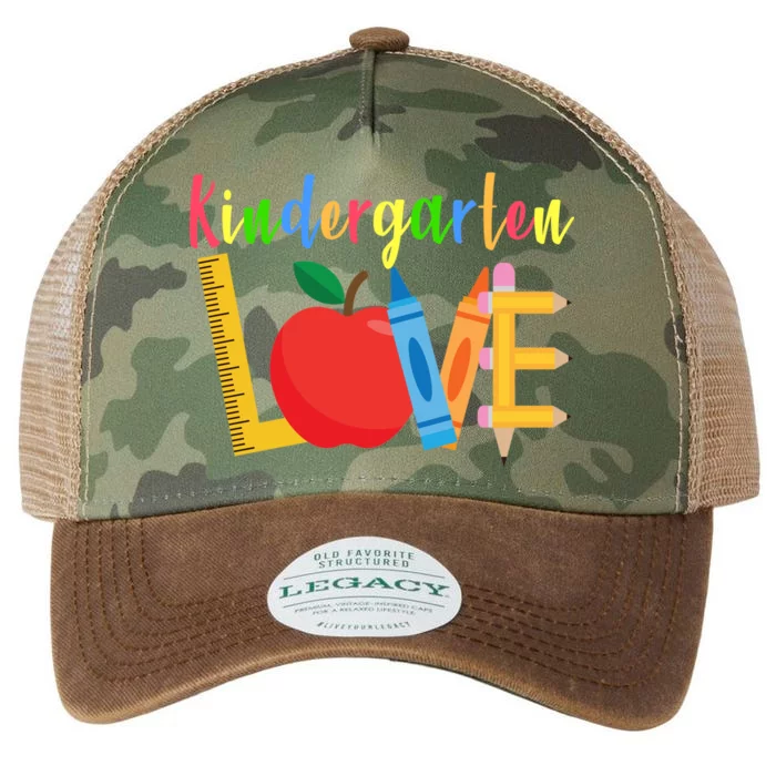 Kindergarten Love Legacy Tie Dye Trucker Hat