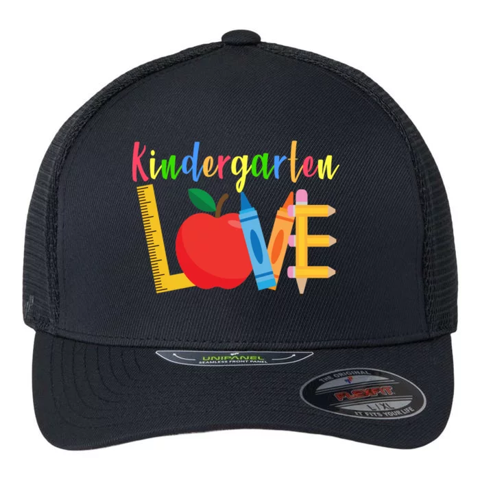 Kindergarten Love Flexfit Unipanel Trucker Cap