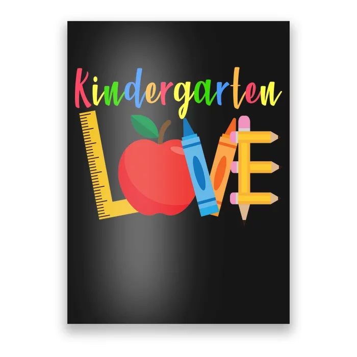 Kindergarten Love Poster