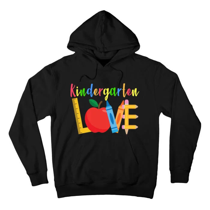 Kindergarten Love Tall Hoodie