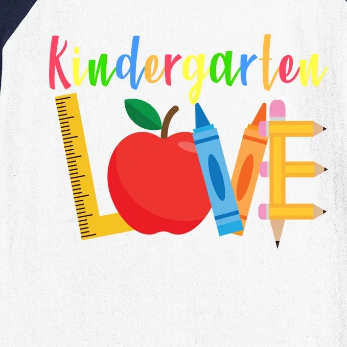 Kindergarten Love Baseball Sleeve Shirt