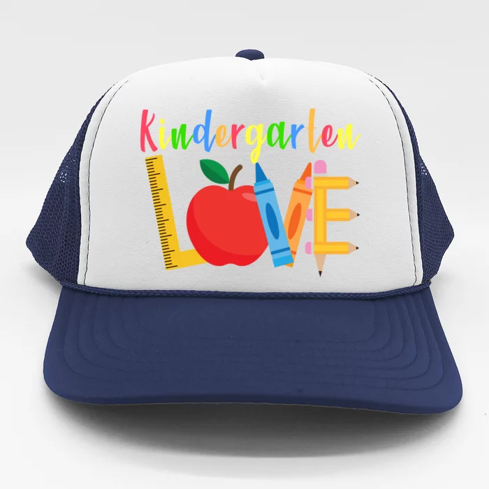 Kindergarten Love Trucker Hat