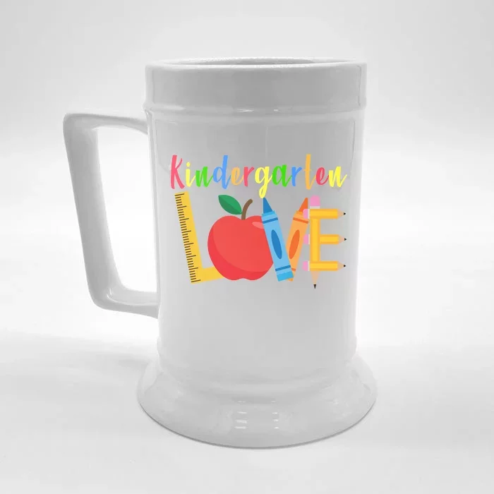 Kindergarten Love Front & Back Beer Stein