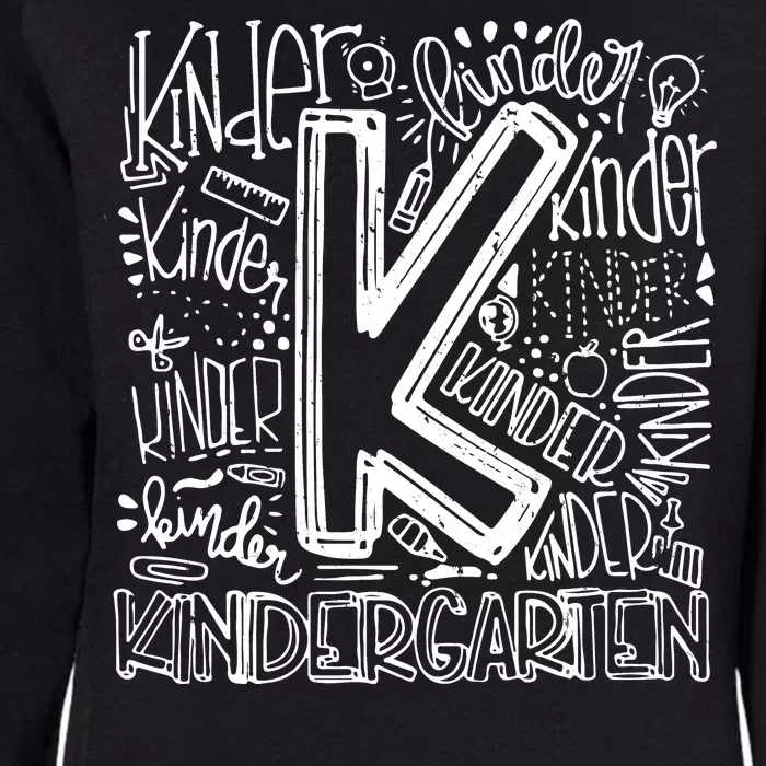 Kindergarten Mash-Up Womens California Wash Sweatshirt