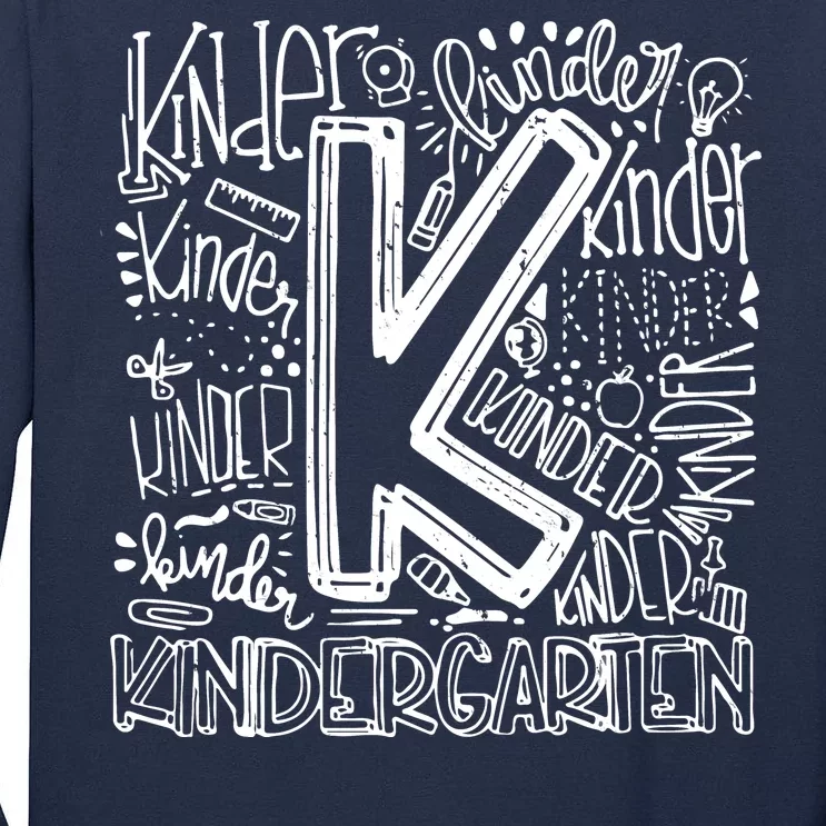 Kindergarten Mash-Up Tall Long Sleeve T-Shirt