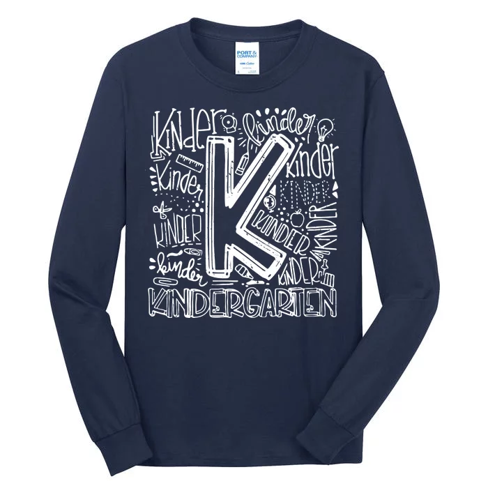 Kindergarten Mash-Up Tall Long Sleeve T-Shirt