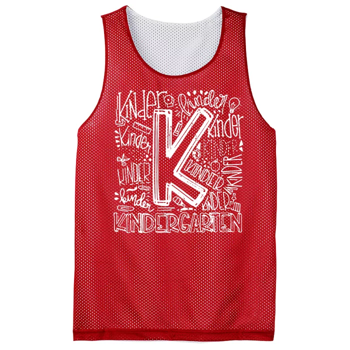 Kindergarten Mash-Up Mesh Reversible Basketball Jersey Tank