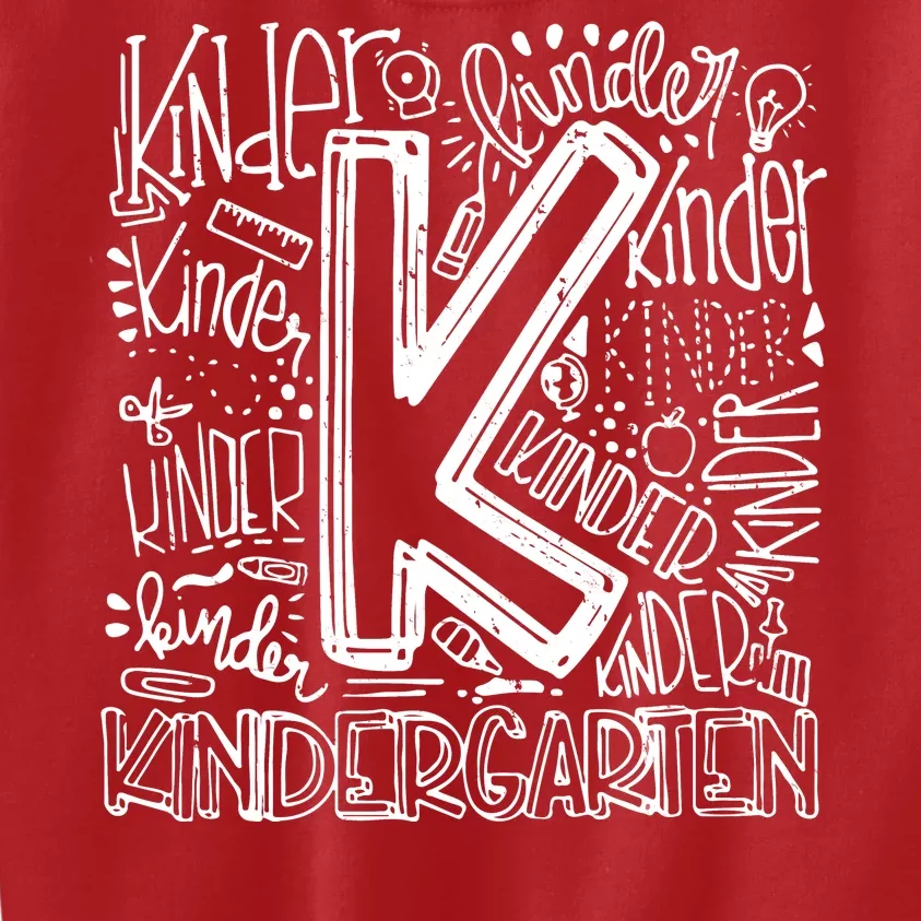 Kindergarten Mash-Up Kids Sweatshirt