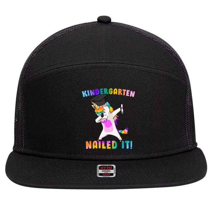 Kindergarten Nailed It 7 Panel Mesh Trucker Snapback Hat