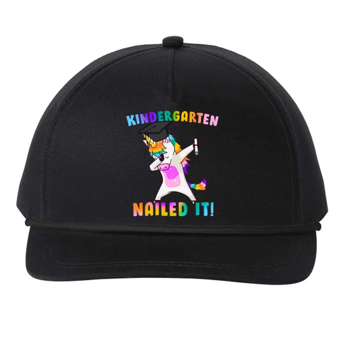 Kindergarten Nailed It Snapback Five-Panel Rope Hat